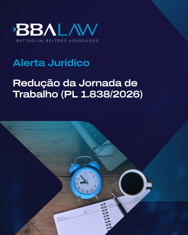 Alerta Jurídico – Redução da Jornada de Trabalho (PL 1.838/2026).