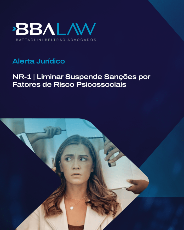 NR-1 | Liminar Suspende Sanções por Fatores de Risco Psicossociais.